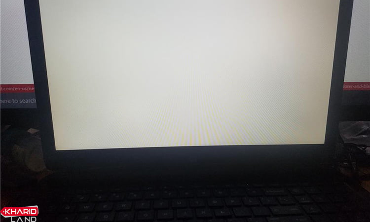 سفید شدن صفحه نمایش لپ‌ تاپ hp
