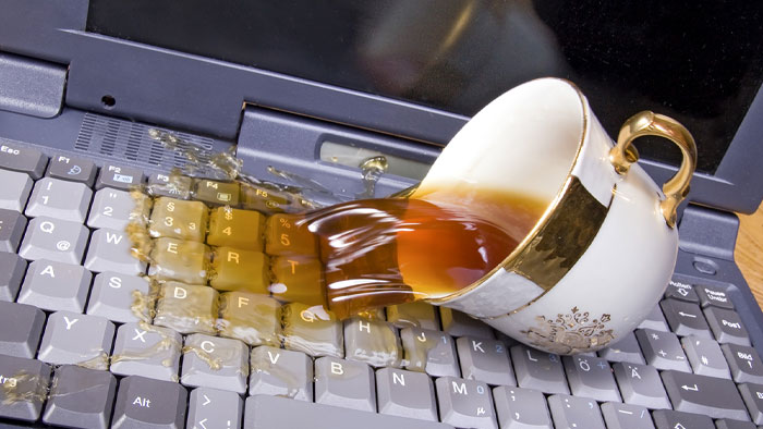 بررسی و تست لپ تاپ بعد از خشک شدن